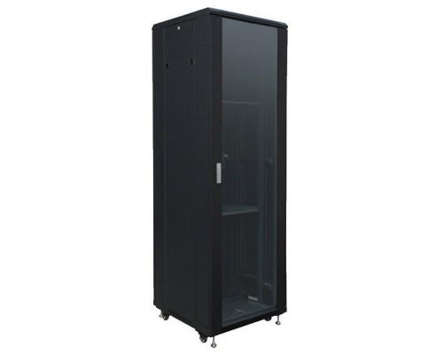 ARMARIO DE SUELO 19" 42U 60x100 PUERTA DE CRISTAL