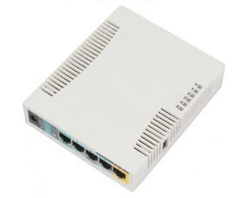 MikroTik RB951Ui-2HnD 5x10/100 2.4GHz L4