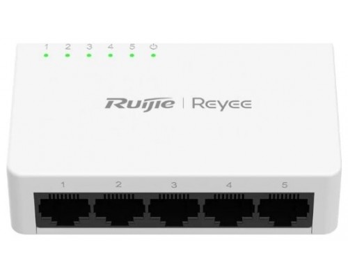 Reyee Unmanaged Switch 5xGb RJ45 Plastic Case