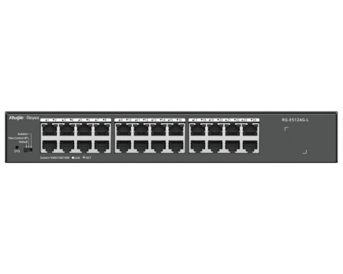 SWITCH RUIJIE RG-ES124G-L 16 PUERTOS GIGABIT METAL HOUSING