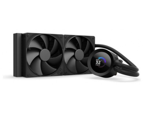 NZXT KRAKEN 240 V2 - 240MM AIO LIQUID COOLER W/ 1.54IN. DISPLAY AND RADIATOR FANS (BLACK) (Espera 4 dias)