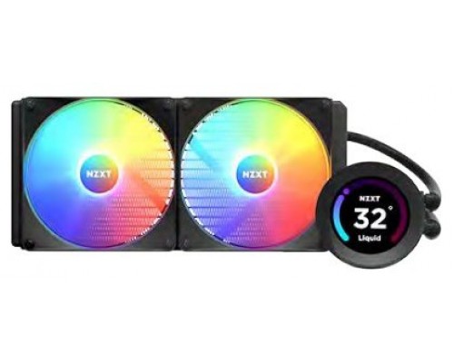 NZXT Kraken Elite 280 RGB Procesador Sistema de refrigeración líquida todo en uno 14 cm Negro 1 pieza(s) (Espera 4 dias)
