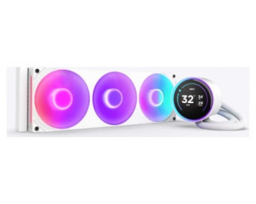 NZXT KRAKEN ELITE 420 RGB V2 (BLANCO) (Espera 4 dias)