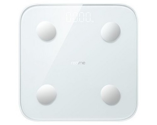 realme Smart Scale Rectángulo Blanco Báscula personal electrónica (Espera 4 dias)