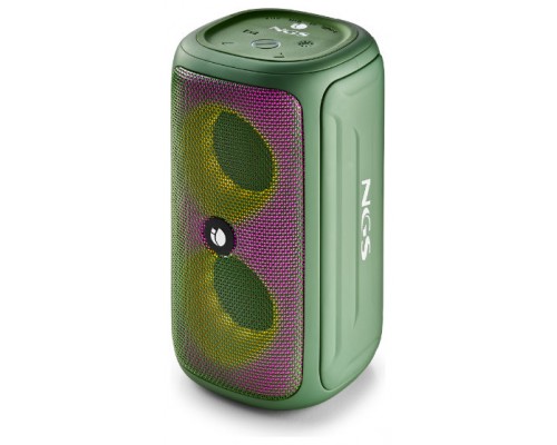 ALTAVOZ BLUETOOTH ROLLER BEAST RGB VERDE NGS (Espera 4 dias)