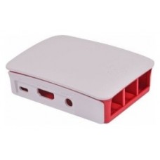 Raspberry caja oficial para Pi 3 - Color rojo/blanco