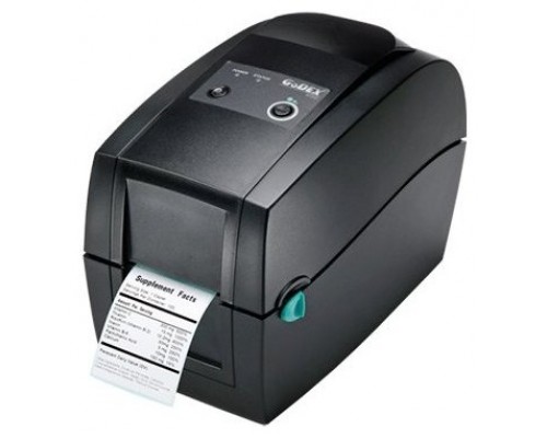 GODEX Impresora Etiquetas RT200 TT. 203 ppp. Ancho de impresion 54 mm, papel hasta 60mm. Velocidad d