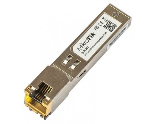 MODULO SFP CONVERSOR MIKROTIK S-RJ01