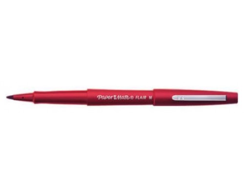 ROTULADOR FLAIR PUNTA FIBRA NYLON ROJO PAPERMATE S0190993 (MIN12) (Espera 4 dias)