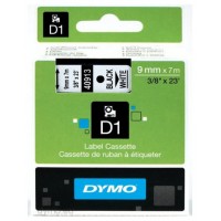 DYMO Cinta LM D1 9mmx7m Negro/blanco