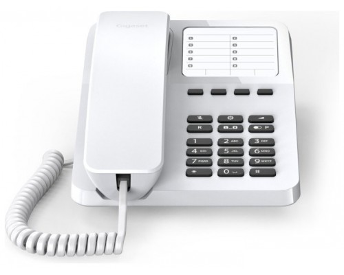 Gigaset DESK 400 Teléfono analógico Blanco (Espera 4 dias)