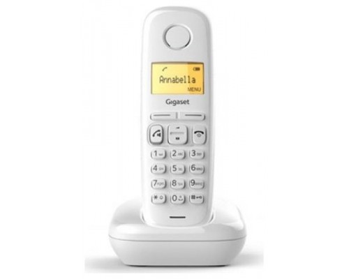 Gigaset A270 Teléfono DECT Identificador de llamadas Blanco (Espera 4 dias)