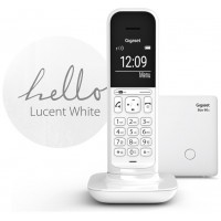 Gigaset CL390 Tel&eacute;fono DECT/anal&oacute;gico Blanco Identificador de llamadas (Espera 4 dias)