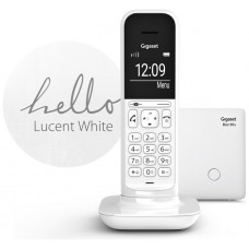 Gigaset CL390 Tel&eacute;fono DECT/anal&oacute;gico Blanco Identificador de llamadas (Espera 4 dias)