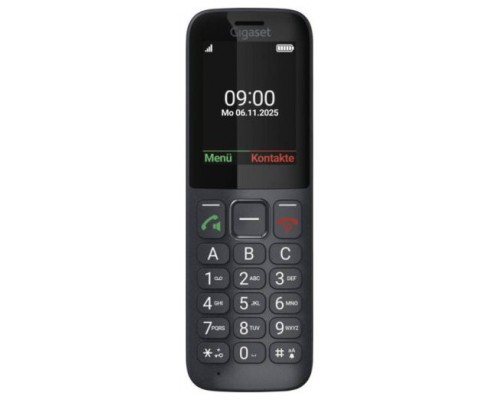 Gigaset Comfort 600 SIM 6,1 cm (2.4") 118 g Negro, Gris (Espera 4 dias)-SX20 Gigaset Comfort 600 SIM 6,1 cm (2.4") 118 g Negro, Gris (Espera 4 dias)