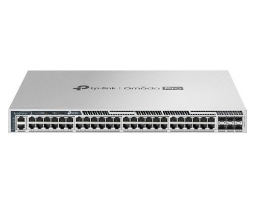 TP-LINK OMADA CAMPUS 48-PORT 2.5G STACKABLE L3 MANAGED POE++ SWITCH WITH 6× 25G SLOTS (Espera 4 dias)-SX6,152 TP-LINK OMADA CAMPUS 48-PORT 2.5G STACKABLE L3 MANAGED POE++ SWITCH WITH 6× 25G SLOTS (Espera 4 dias)