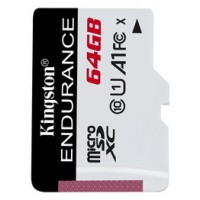 Kingston Technology High Endurance memoria flash 64 GB MicroSD Clase 10 UHS-I (Espera 4 dias)