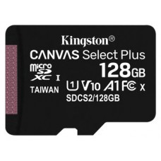 Kingston Technology Canvas Select Plus memoria flash 128 GB MicroSDXC Clase 10 UHS-I (Espera 4 dias)