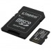 MEMORIA SD MICRO 512GB KINGSTON CLASE 10 +  ADAPTADOR