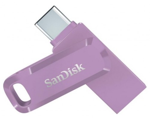 SanDisk Ultra Dual Drive Go USB 128GB unidad flash USB USB Type-A / USB Type-C 3.2 Gen 1 (3.1 Gen 1) Lavanda (Espera 4 dias)