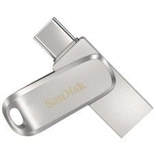 Sandisk Ultra Dual Drive Luxe unidad flash USB 128 GB USB Type-A / USB Type-C 3.2 Gen 1 (3.1 Gen 1) Acero inoxidable (Espera 4 dias)