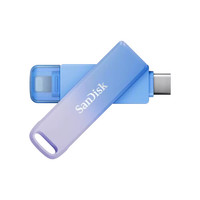 SanDisk Creator Phone Drive unidad flash USB 128 GB USB Type-C / Lightning 3.2 Gen 1 (3.1 Gen 1) Azul, Lila (Espera 4 dias)