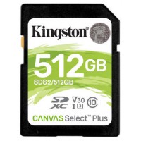 Kingston SDS2/512GB SDXC 512GB clase 10