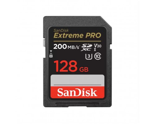 SanDisk Extreme PRO 128 GB SDXC UHS-I Clase 10 (Espera 4 dias)