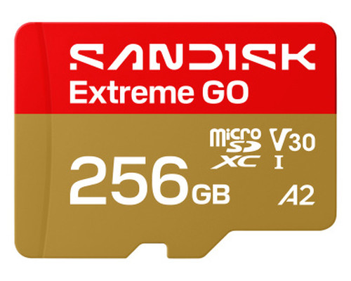 SanDisk Extreme GO 256 GB MicroSDXC UHS-I (Espera 4 dias)-SX22 SanDisk Extreme GO 256 GB MicroSDXC UHS-I (Espera 4 dias)