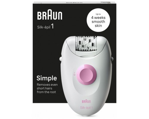 DEPILADORA ELECTRICA BRAUN SILK-EPIL 1 SE1-000 CABLE 20 PINZAS-SX10 DEPILADORA ELECTRICA BRAUN SILK-EPIL 1 SE1-000 CABLE 20 PINZAS