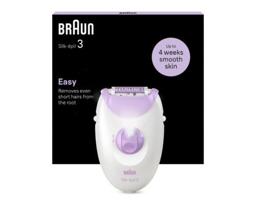 DEPILADORA ELECTRICA BRAUN SILK-EPIL 3 SE3-000 RODILLO MASAJE LUZ SMARTLIGHT-SX14 DEPILADORA ELECTRICA BRAUN SILK-EPIL 3 SE3-000 RODILLO MASAJE LUZ SMARTLIGHT
