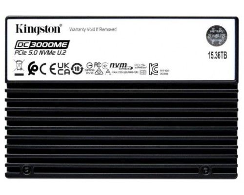 Kingston SSD DC3000ME 15.36TB NVMe PCIe 5.0 U.2