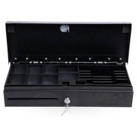 Dispone de una ranura frontal para cheques, talones u