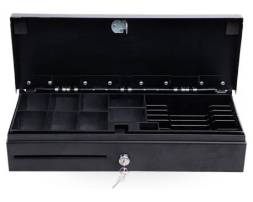 Dispone de una ranura frontal para cheques, talones u