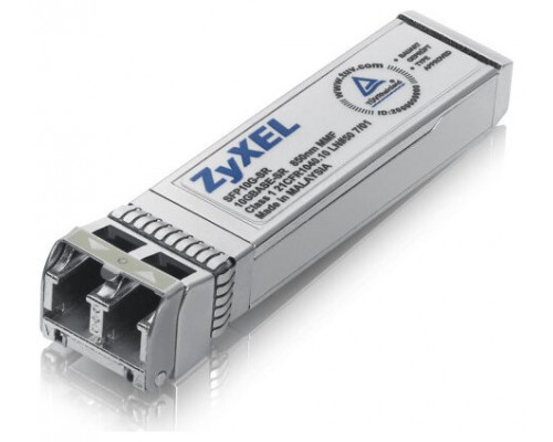 Zyxel SFP10G-SR red modulo transceptor Fibra óptica 10000 Mbit/s SFP+ 850 nm (Espera 4 dias)