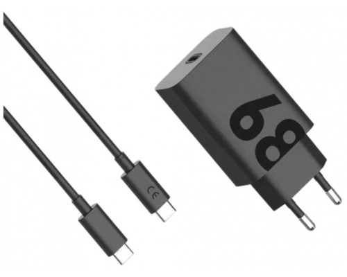 CARGADOR DE PARED MOTOROLA 68W GAN 1XUSB-C + CABLE