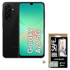 Samsung Galaxy A26 128GB 6GB Black+ protector SAFE-SX28 Samsung Galaxy A26 128GB 6GB Black+ protector SAFE