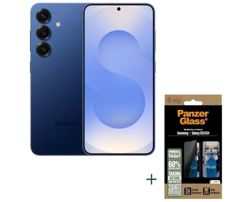 Samsung S25 256G Marino+Prot. Privacidad Panzer-SX49 Samsung S25 256G Marino+Prot. Privacidad Panzer