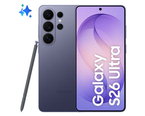 Samsung Galaxy S26 Ultra 17,5 cm (6.9") SIM doble Android 16.0 5G USB Tipo C 12 GB 256 GB 5000 mAh Violeta (Espera 4 dias)-SX77 Samsung Galaxy S26 Ultra 17,5 cm (6.9") SIM doble Android 16.0 5G USB Tipo C 12 GB 256 GB 5000 mAh Violeta (Espera 4 dias)