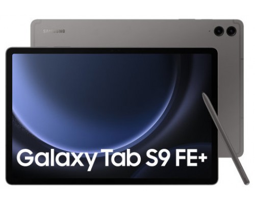 Samsung Galaxy Tab S9 FE+ 256 GB 31,5 cm (12.4") Samsung Exynos 12 GB Wi-Fi 6 (802.11ax) Android 13 Gris (Espera 4 dias)