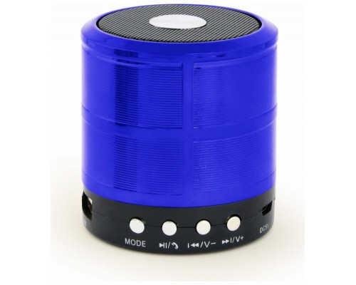 ALTAVOZ PORTATIL GEMBIRD SPK-BT-08-B 3W RMS BLUETOOTH AZUL