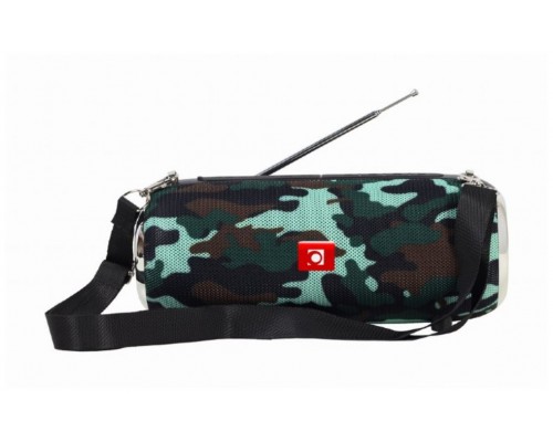 ALTAVOZ PORTATIL GEMBIRD SPK-BT-17-CM COM RADIO FM 2X5W RMS BLUETOOTH CAMUFLAJE