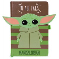 CUADERNO PREMIUM MANDALORIAN IM ALL EARS VERDE PYRAMID INTERNATIONAL REDSTRING SR73280 (Espera 4 dias)