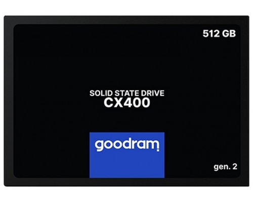 Goodram CX400 G.2 - 512GB SSD - 2.5" - SATA III -