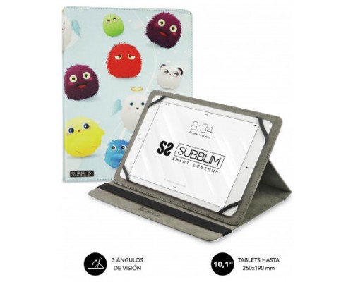 FUNDA TABLET FURRY 10.1"" SUBBLIM (Espera 4 dias)