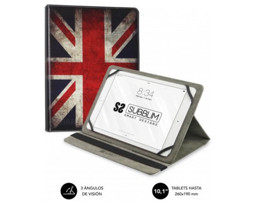 FUNDA TABLET SUBBLIM TRENDY CASE ENGLAND 10.1"