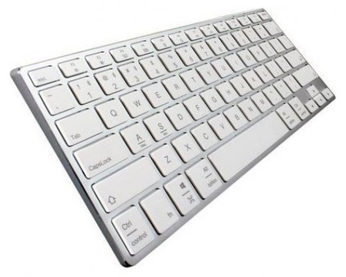 SUBBLIM Teclado Wireless Bluetooth Aluminio Advance Compact Silver (Espera 4 dias)