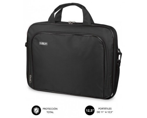 SUBBLIM Maletín Ordenador Oxford Laptop Bag 11-12,5" Black (Espera 4 dias)