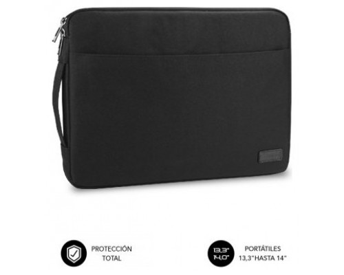 SUBBLIM Funda Ordenador Urban Laptop Sleeve 13,3-14" Black (Espera 4 dias)