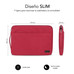 SUBBLIM URBAN LAPTOP SLEEVE 15,6" RED (Espera 4 dias)-SX5 SUBBLIM URBAN LAPTOP SLEEVE 15,6" RED (Espera 4 dias)
